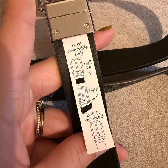 NWOT Women’s Michael Kors Belt with Rhinestone Detail - Picture 3 of 3